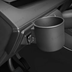 Dashboard Cup & Glasses Holder – 2-in-1 Storage Organizer Box for Tesla Model Y Juniper 2025+