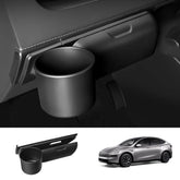 Dashboard Cup & Glasses Holder – 2-in-1 Storage Organizer Box for Tesla Model YL 2026+
