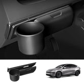 Dashboard Cup & Glasses Holder – 2-in-1 Storage Organizer Box for Tesla Model YL 2026+