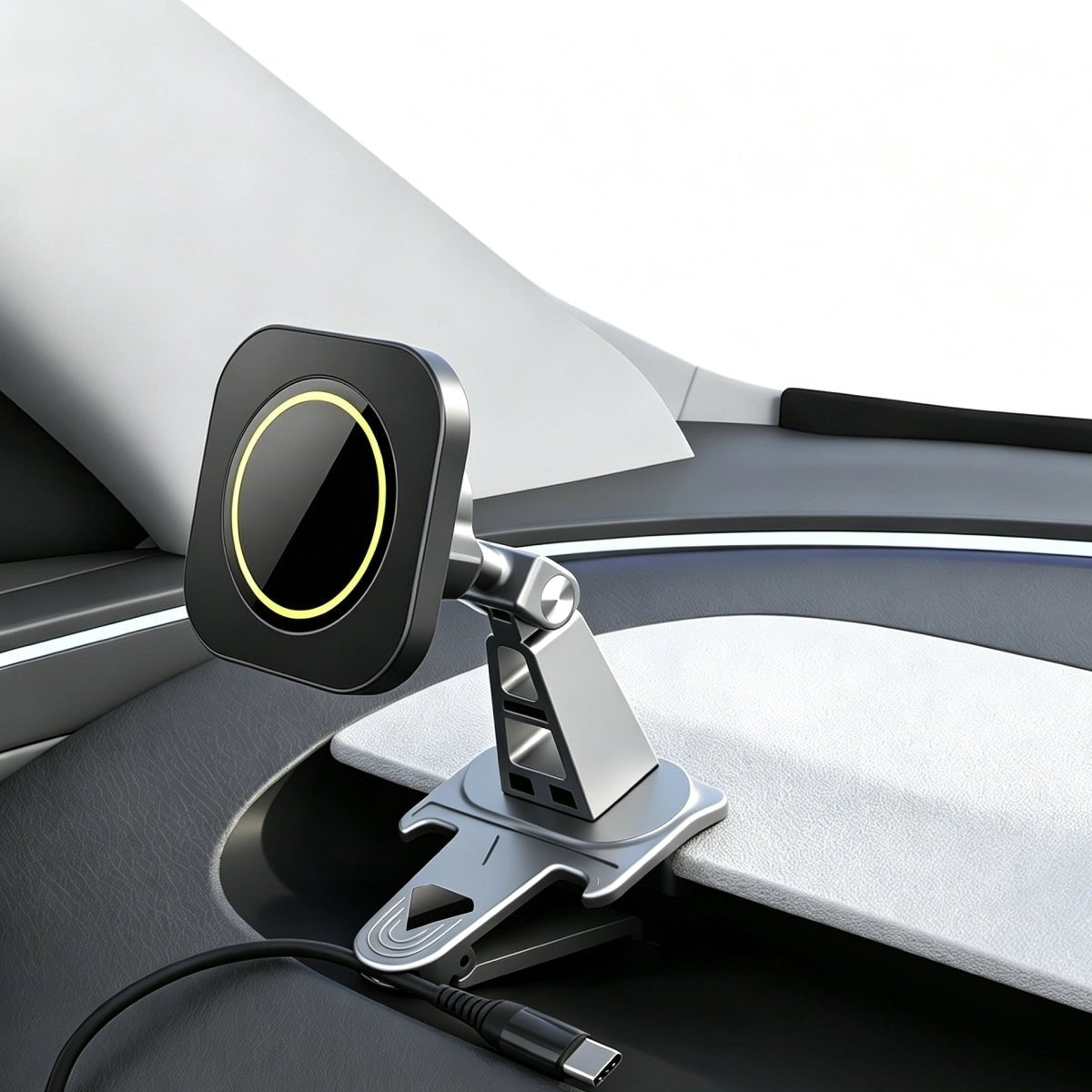 Dashboard Vent Clip Magnetic Phone Holder for Tesla Model 3 2024+/ Model Y 2025+ - T-Launch