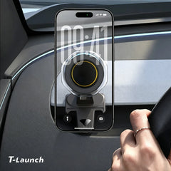 Dashboard Vent Clip Magnetic Phone Holder for Tesla Model 3 2024+/ Model Y 2025+