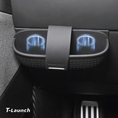 Dashboard Magnetic Sunglasses Holder for Tesla Model 3/Y/Y L 2024+ - T-Launch