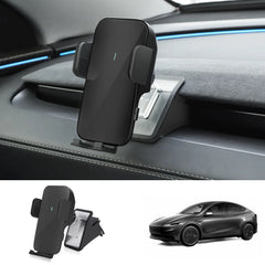 Dashboard Phone Holder with Solar Auto Clamp for 2026 New Tesla Model Y Standard