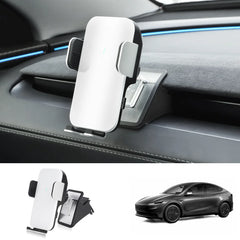 Dashboard Phone Holder with Solar Auto Clamp for 2026 New Tesla Model Y Standard