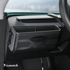 Dashboard Side Mini Glove Box Storage Organizer for Tesla Model Y/YL 2025+