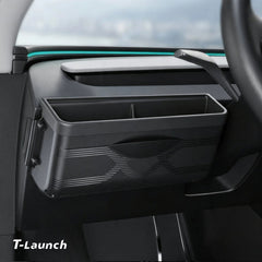 Dashboard Side Mini Glove Box Storage Organizer for Tesla Model Y/Y L 2025+