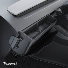 Dashboard Side Mini Glove Box Storage Organizer for Tesla Model Y/YL 2025+