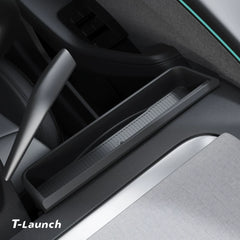 Dashboard Side Mini Glove Box Storage Organizer for Tesla Model Y/YL 2025+