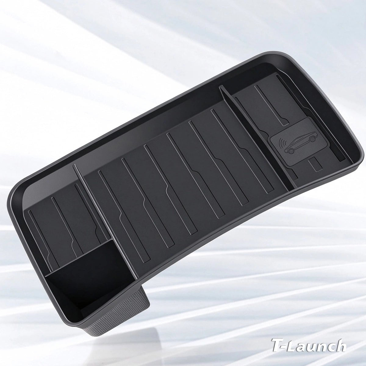 Silicone Hidden Dashboard Storage Tray for Tesla Model 3 (2017–2023) / Model Y (2020–2024) - T-Launch