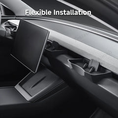 Dashboard Storage Tray & Multi-Use Holder for Tesla Model Y Juniper 2025+/Model 3 Highland 2024+