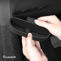 Dashboard-Side Magnetic Silicone Sunglasses Holder for Tesla Model 3/Y/Y L 2024+