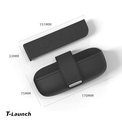 Dashboard-Side Magnetic Silicone Sunglasses Holder for Tesla Model 3/Y/Y L 2024+