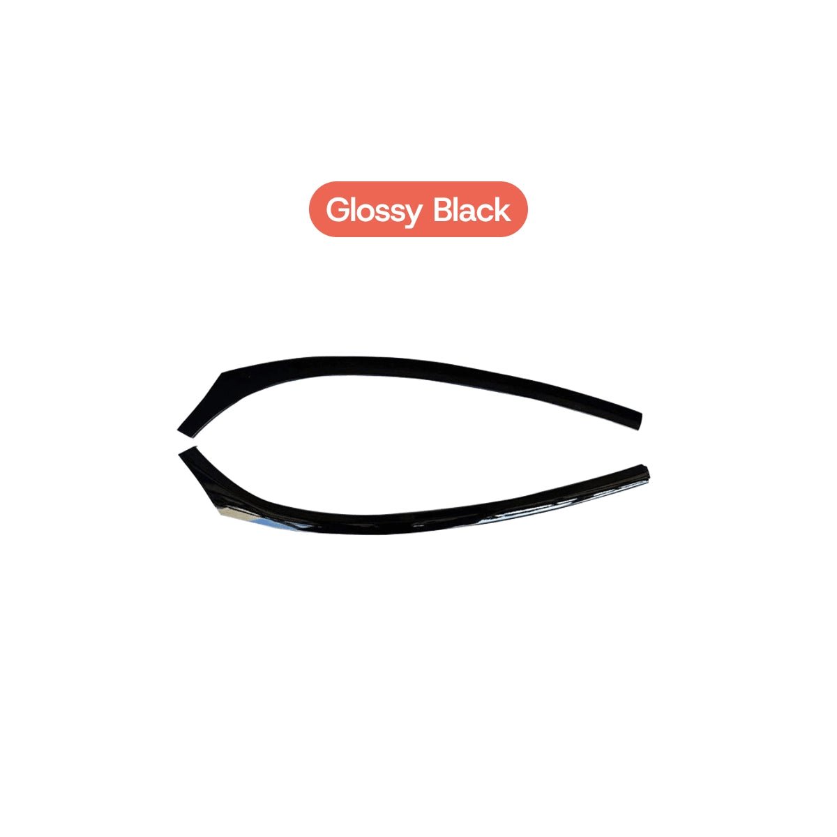Carbon Fiber Style Dashboard Windshield Trim Strips for Tesla Model Y/Y L 2025+ - T-Launch