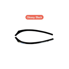 Carbon Fiber Style Dashboard Windshield Trim Strips for Tesla Model Y/Y L 2025+