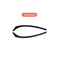 Carbon Fiber Style Dashboard Windshield Trim Strips for Tesla Model Y/Y L 2025+
