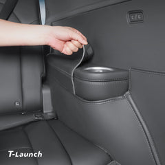 Nappa Leather Door Armrest Pads for Tesla Model Y L 2026+