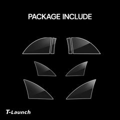Clear TPU Door Corner Paint Protection Film (PPF) for Tesla Model Y L 2026+