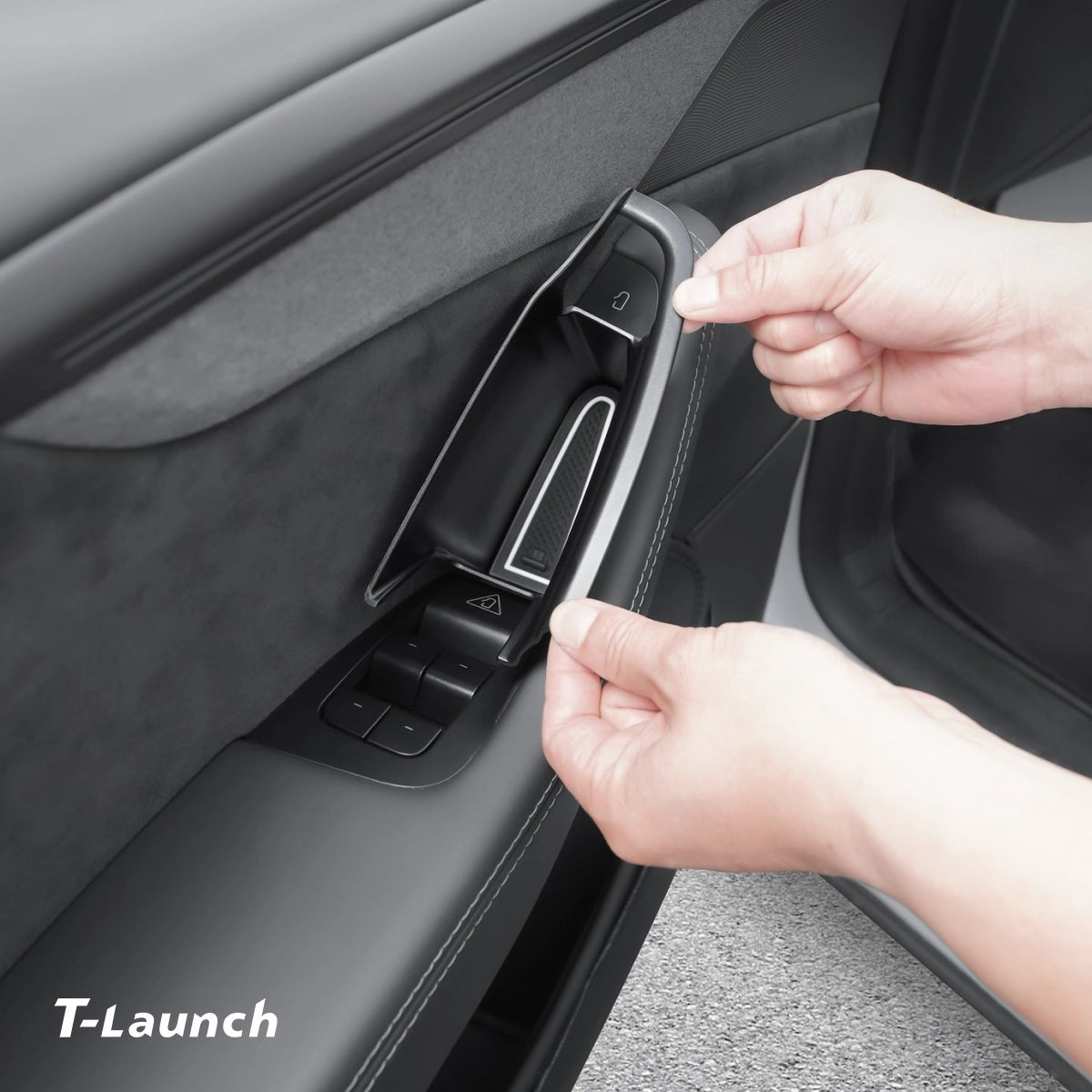 ABS Door Handle Storage Box for Tesla Model Y Juniper 2025+ - T-Launch