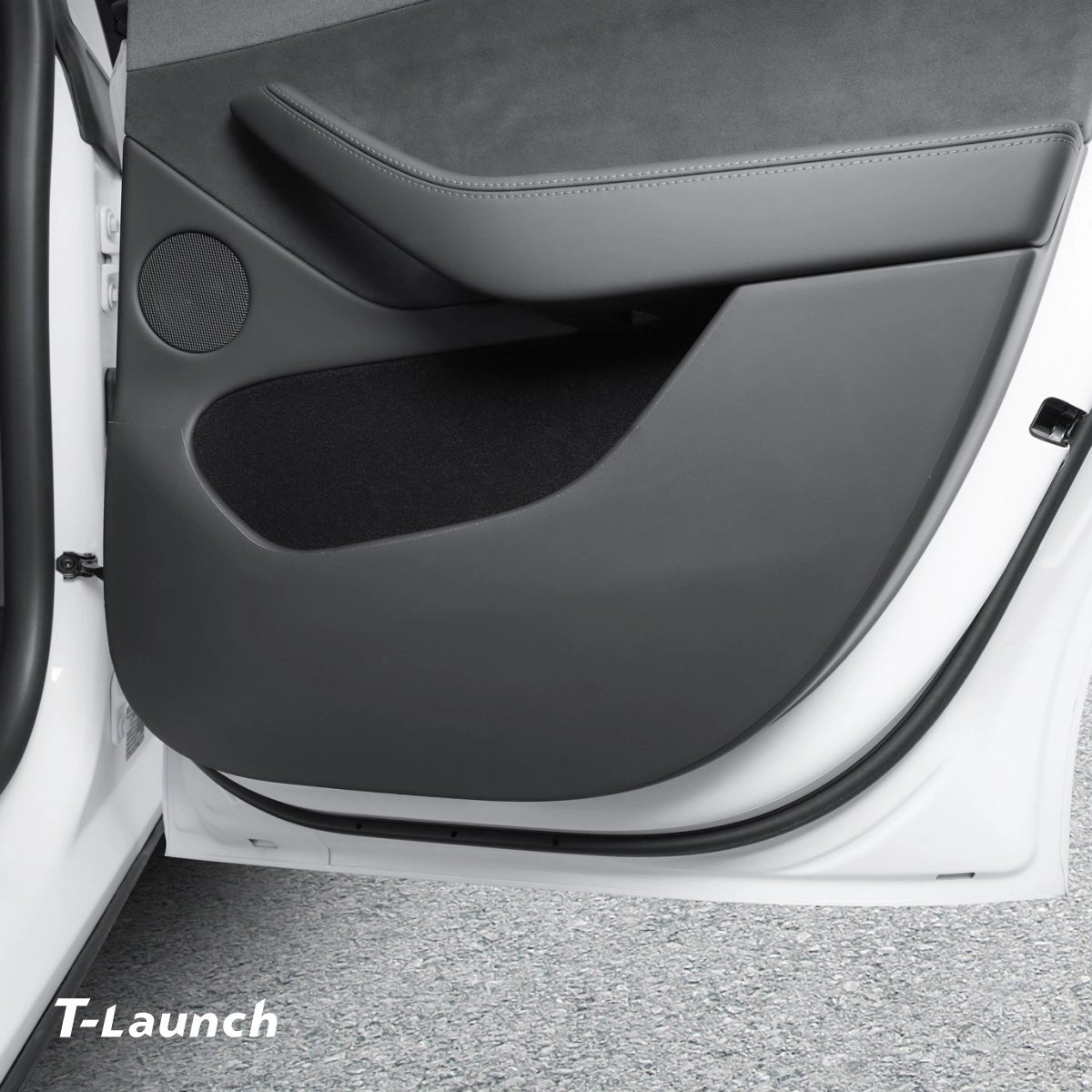 Door Panel Anti-Kick Protection Covers for Tesla Model Y L 2026+ - T-Launch