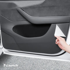 Door Panel Anti-Kick Protection Covers for Tesla Model Y L 2026+