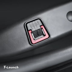 TPE Door Pocket Storage Box with Emergency Release Pull Ring for Tesla Model Y/Y L 2025+ - T-Launch