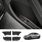 TPE Door Pocket Storage Box with Emergency Release Pull Ring for Tesla Model Y/Y L 2025+ - T-Launch