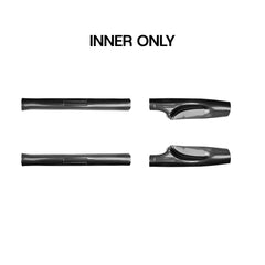 Carbon Fiber Style Door Sill Protectors for Tesla Model Y L 2026+