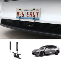 Drill-free Anti-theft US Standard License Plate Frame for Tesla Model YL 2026+