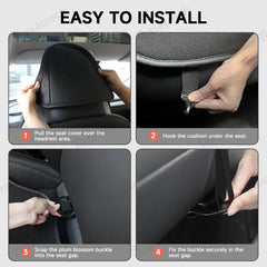 Breathable Mesh Seat Cover Set for Tesla Cybertruck 2024+