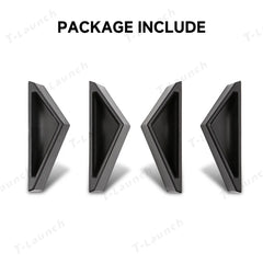 Fingeravtrycksresistenta dörrhandtag för 2024 Tesla Cybertruck (4st)