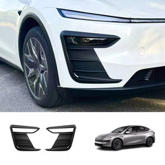 ABS Fog Light Trim Covers Exterior Upgrade for 2026 New Tesla Model Y L