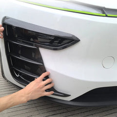 ABS Fog Light Trim Covers Exterior Upgrade for Tesla Model Y Juniper 2025+
