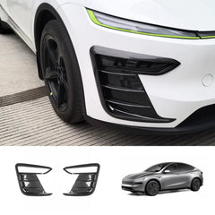 Fog Light Trim Covers ABS Exterior Upgrade for Tesla Model Y Juniper 2025+