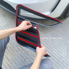 ABS Fog Light Trim Covers Exterior Upgrade for Tesla Model Y Juniper 2025+