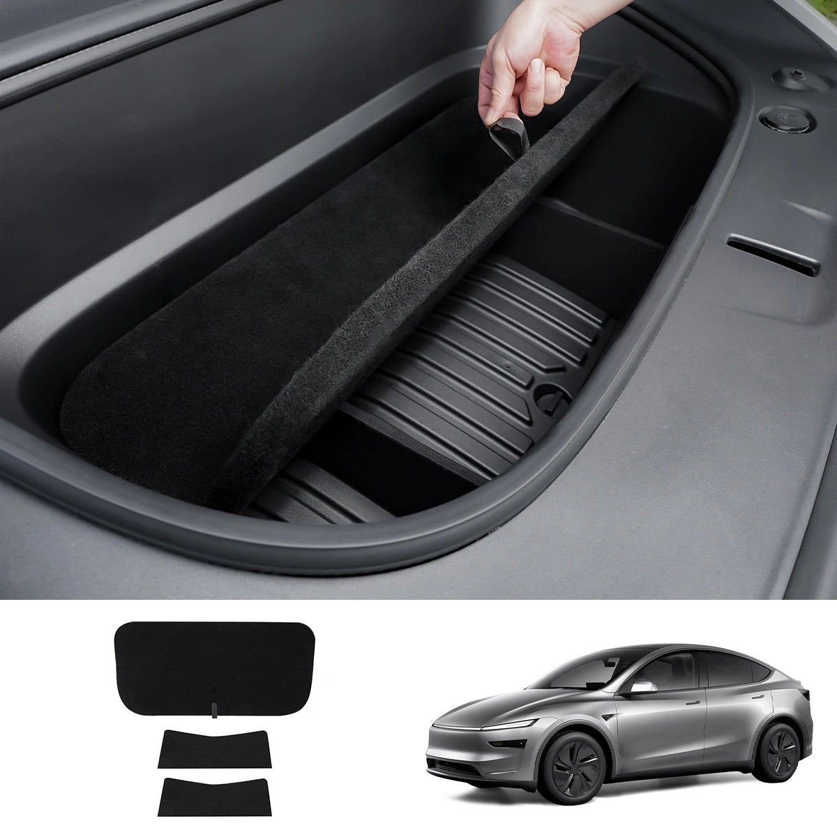 Foldable Front Trunk Divider & Organizer for Tesla Model Y Juniper 2025+ / Model Y L 2026+ - T-Launch
