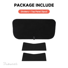 Foldable Front Trunk Divider & Organizer for Tesla Model Y Juniper 2025+ / Model Y L 2026+