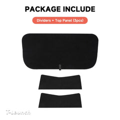 Foldable Front Trunk Divider & Organizer for Tesla Model Y Juniper 2025+ / Model Y L 2026+ - T-Launch