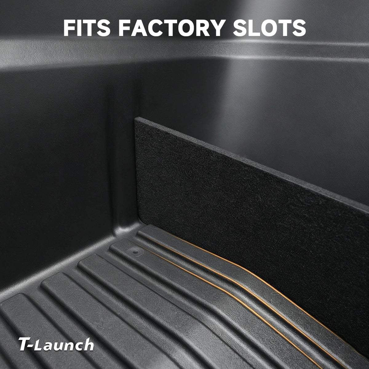 Foldable Front Trunk Divider & Organizer for Tesla Model Y Juniper 2025+ / Model Y L 2026+ - T-Launch