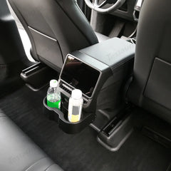 다기능 접이식 후면 콘솔 컵 홀더 Tesla Model Y 주니퍼 2025+ / Model 3 하이랜드 2024+