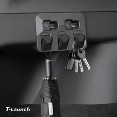 Hidden Foldable Trunk Hooks for Tesla Model Y 2021-2024