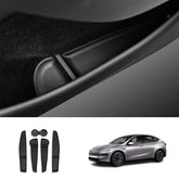 TPE Door Pocket & Cup Holder Liners for Tesla Model YL 2026+