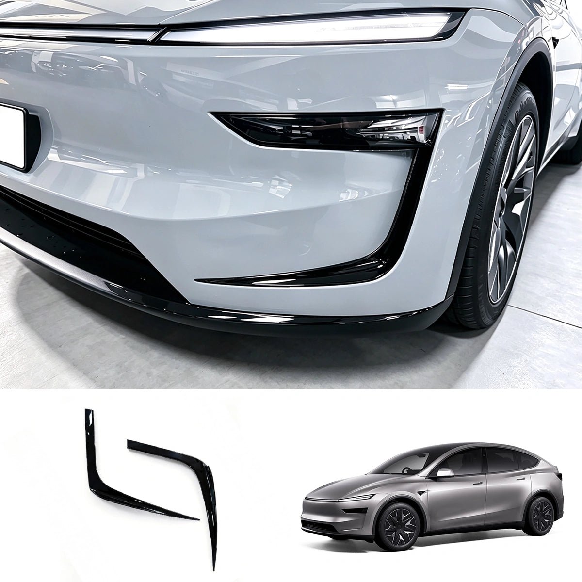 Front Bumper Air Vent Trim for Tesla Model Y Juniper 2025+/Model Y L 2026+ - T-Launch