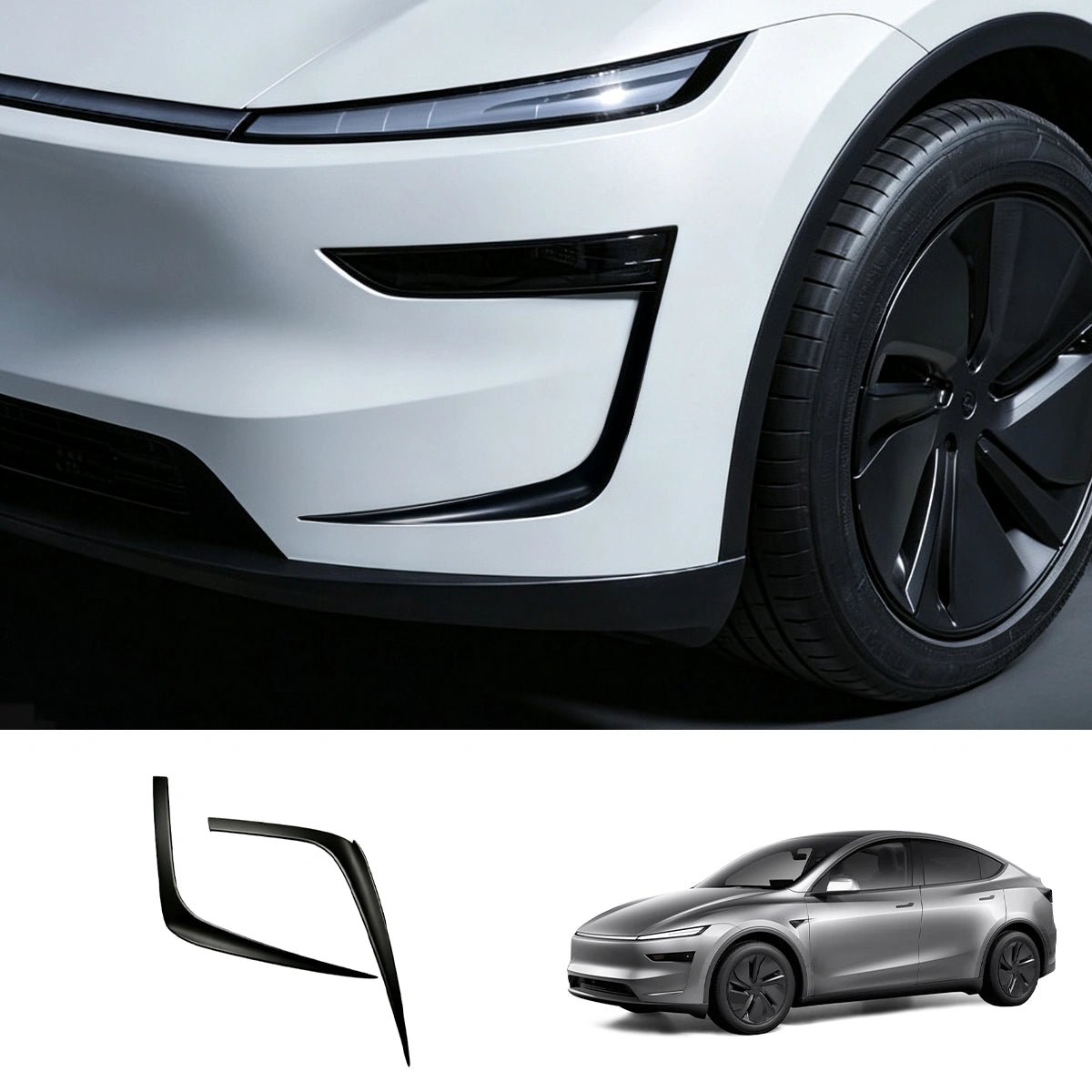 Front Bumper Air Vent Trim for Tesla Model Y Juniper 2025+/Model Y L 2026+ - T-Launch