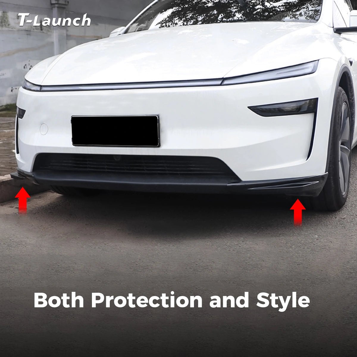 Front Bumper Corner Protector for Tesla Model Y L 2026+ - T-Launch