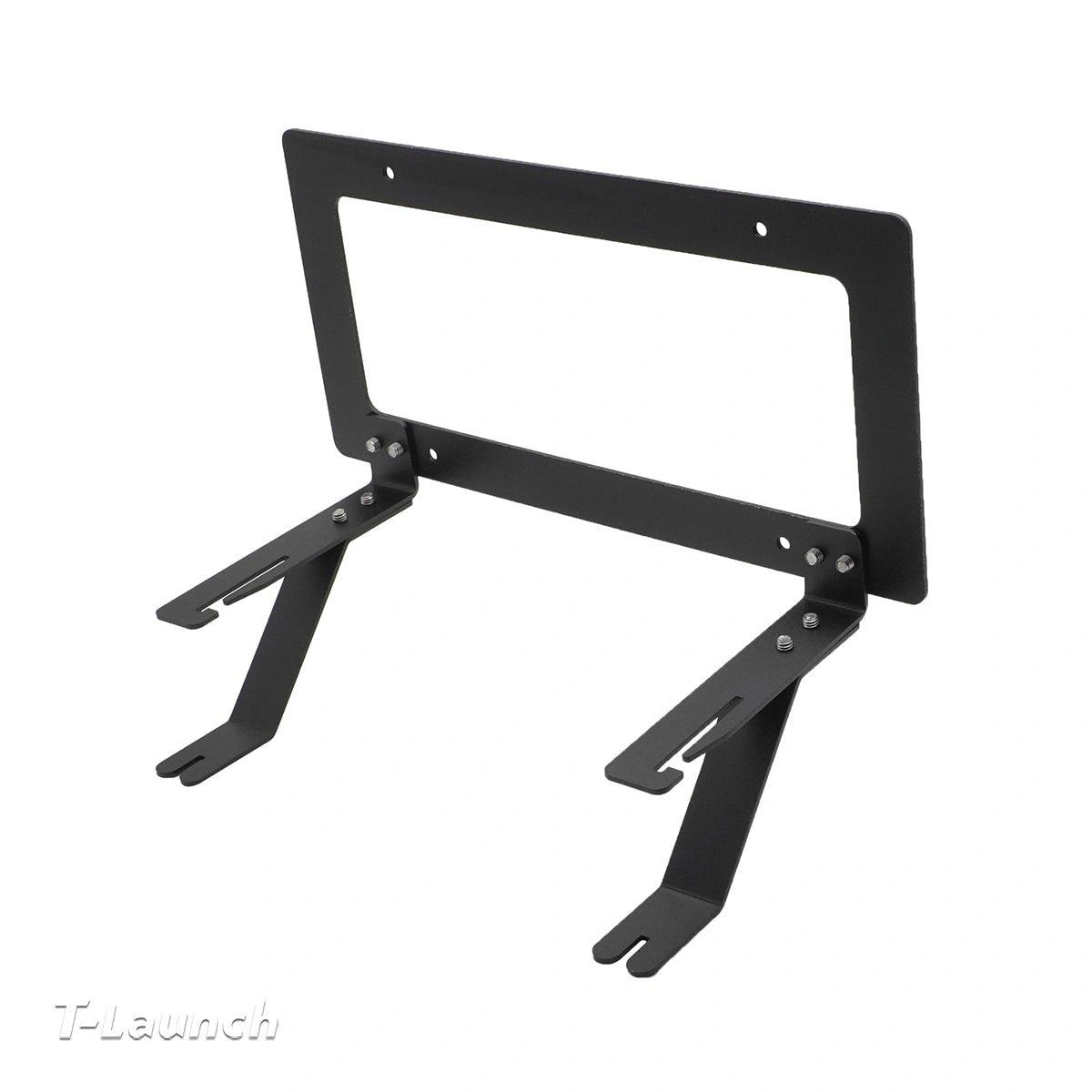 No Drill Model 3/Y Front License Plate Frame for Tesla- NO Adhesives, Quick Install - T-Launch