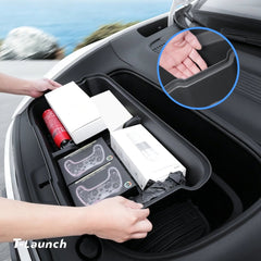 Frunk & Rear Trunk Storage Organizer Boxes for Tesla Model Y L 2026+