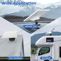 2025 New Version Adjustable Magnetic Mount for Starlink Mini