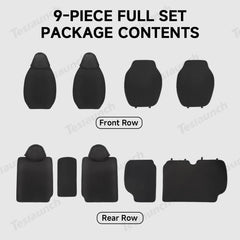 Breathable Mesh Seat Cover Set for Tesla Cybertruck 2024+