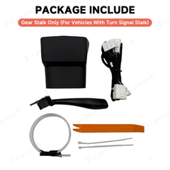 ModelKit leva del segnale di svolta 3 Highland OEM Style Gear Shift Stitch perTesla