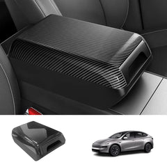 Raised Armrest Cover with Hidden Storage for Tesla Model YL 2026+